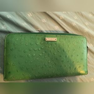 Kate Spade New York Green Wallet Clutch Purse